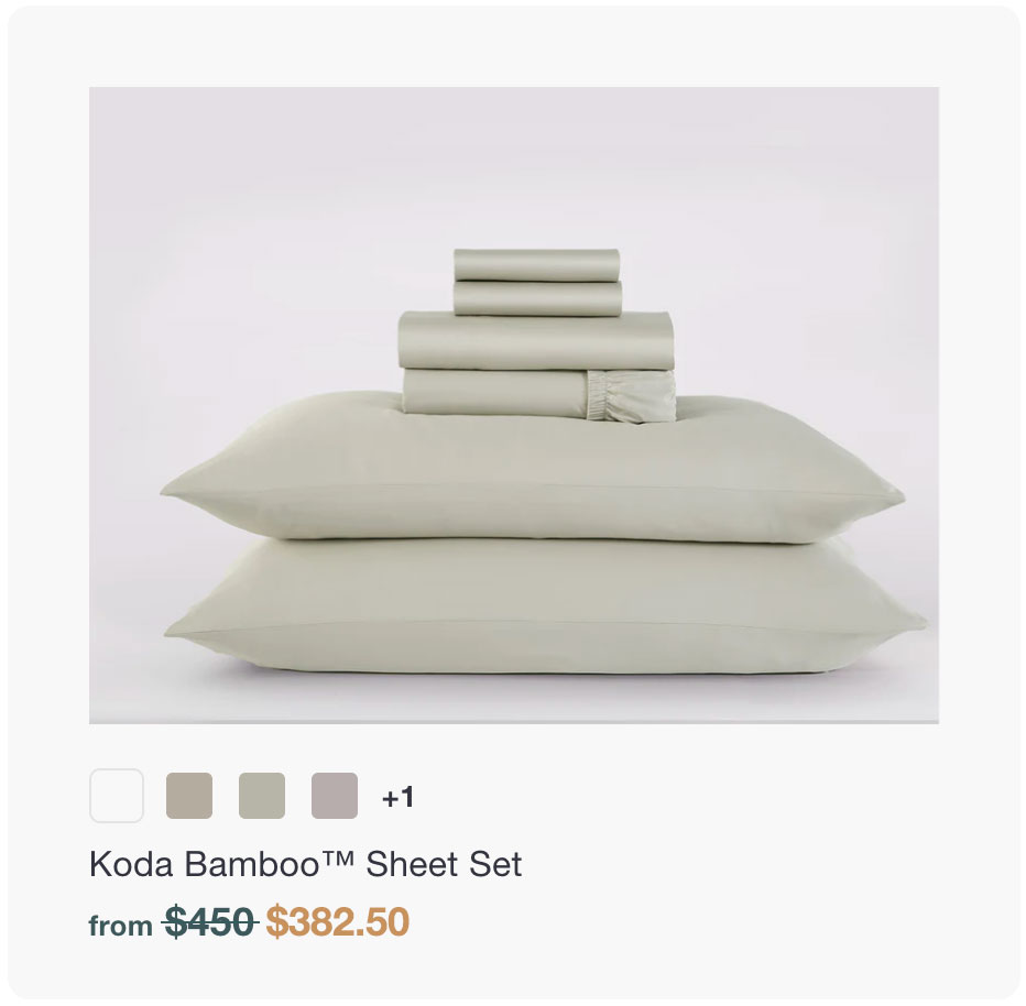 Koda Bamboo™ Sheet Set